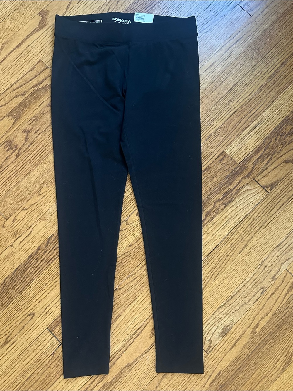 Sonoma Black Leggings Size Large Long